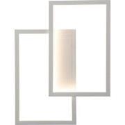 NORI LED 42W 3000K wit 435x335x60 dimbaar