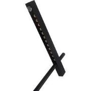 AXION LED vloerlamp 7,5W 3000K zwart dimbaar