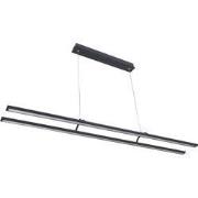 LINO LED 2x24Watt 3290lm Pendel 3000K zwart