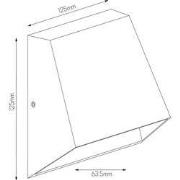 TRIUM v4.0 LED 5W IP54 zwart 3000K