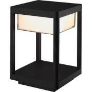 NERES paal 23,5cm 10,5 Watt SMD LED 3000K IP65 zwart