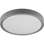 QIJO plafonnier rond grijs SMD LED 1550Lm 15W IP65