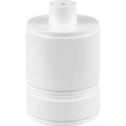 DIY lamphouders - Lamponderdelen - ø4.6 x 7 cm - E27 - Wit - Cilinder ...