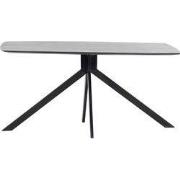 Eettafel Deens Ovaal Zwart 200cm - Mangohout - Tafel Batti