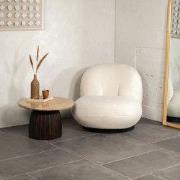 Salontafel Rond - Bruin - Travertin - 60cm - Salontafel Juan