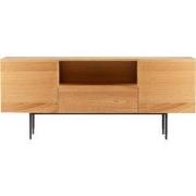 Dressoir Eiken Naturel - 180x40x76cm - Claudia