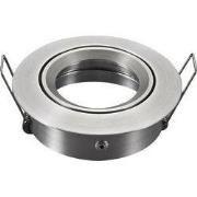 SATURN inbouwspot richtbaar GU10 (excl.Lamp) geborsteld alu 83mm