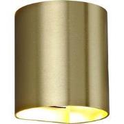 RADU Wandlicht geborsteld goud G9 excl (max 40W)