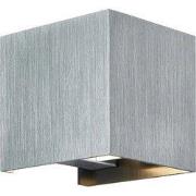 TOKO Wandlicht geborsteld staal G9 excl (max 40W)