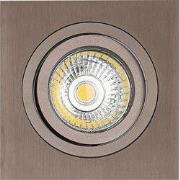 Mozes I brons inbouwspot 1x 5W LED GU10 dimbaar incl.