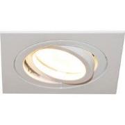 LINUX LED vierkant wit inbouwspot GU10 5W incl