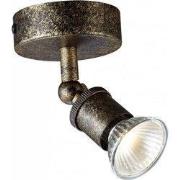 STUGA round 1xGU10 glazen dimbare 5W LED incl,