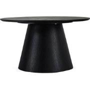 Salontafel Zwart Eikenhout - 80x80x45cm - 13kg - Tango