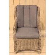 Darwin stoel natural kobo grey