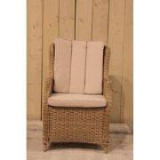 Darwin verstelbare stoel rattan grey