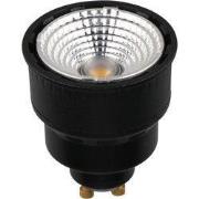 GU10 LED 4,5W 278Lm 2700K dimbaar zwart