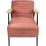 Clayre & Eef Fauteuil met Armleuning  60x69x78 cm Roze Textiel Relax S...
