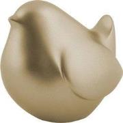 Present Time - Beeld Dikke Vogel - Metallic gold