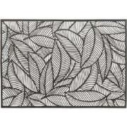 Unique Living | Placemat Nissa | Rechthoekig | Polyester | Zwart | 30x...