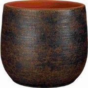 Mica Decorations Bloempot Enrique - 28x28x25 cm - Terracotta - Bruin