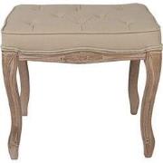 Clayre & Eef Krukje 50x36x47 cm Bruin Beige Hout Textiel