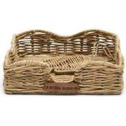 Rustic Rattan Fish Napkin Holder