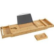 Uittrekbare Bamboe Badbrug - L75/109 cm