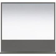 Wandspiegel met 1 plank L80 cm - PUREBLISS