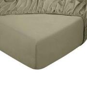 DoubleDry Hoeslaken 100% Natuurlijk Katoen - Eenpersoons 90x200 cm - Z...