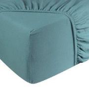 DoubleDry Hoeslaken Jersey 100% Katoen - Tweepersoons 160x200 cm - Zac...