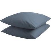 DoubleDry Kussensloop 2 stuks - 100% natuurlijk katoen - 2x 60x70 - ij...