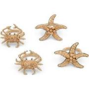 Sealife Napkin Ring Set of 4