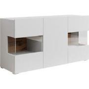 Meubella - Dressoir Asilento - Mat wit - 120 cm