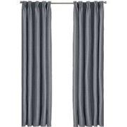 Larson - Luxe hotel blackout gordijn - met haken - 1.5m x 2.5m - Donke...
