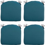 Madison -  Zitkussen Panama sea blue - Ca. 46x48 cm - Set van 4