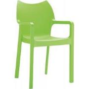 Design terrasstoel VIVA 57x53x84 cm Groen
