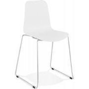 EXPO moderne stoel 55x50x825 cm Wit
