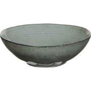 Mica Decorations tabo schaal grijs maat in cm: 6,5 x 20