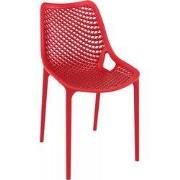 Moderne stoel BLOW 50x60x82 cm Rood