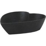 Schaal - Hart - Zwart