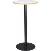 Ronde hoge stang POLLUX 60x60x1055 cm Wit