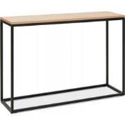 Consoletafel in industriële stijl RIVER 120x35x75 cm Beige