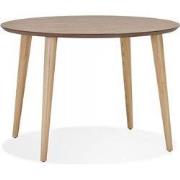 ORTENSIA uitschuifbare ronde eettafel 120-220x120x75 cm