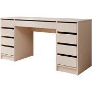 Meubella - Bureau Avio 2 - Beige - 154 cm