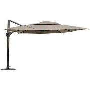 Hacienda Zweefparasol 300x400 Taupe