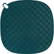 Krumble Pannenonderzetter met ruitpatroon - Silicoon - Donkerblauw