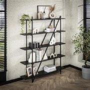 Hoyz Collection - Wandrek 140cm 5 Laags Piega - Grijs