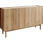 Meubella - Dressoir Cayenne - Eiken - 144 cm - Hoog