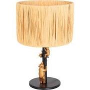Anne Lighting - tafellamp - Animaux - zwart - gras metaal - Ø 20cm - E...
