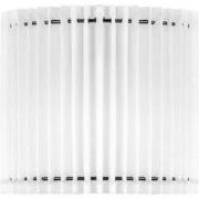 Papieren Gevouwen Lampenkap - Cilindrisch - White - ø20 x 17 cm - E27 ...